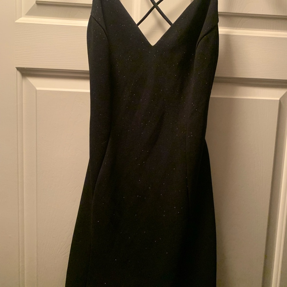 apricot lane homecoming dress sparkly black dress with strappy back
